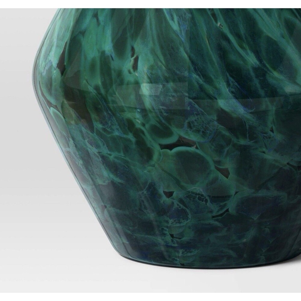 Large Ruffle Glass Vase - Threshold NEW RARE - Picture 9 of 11